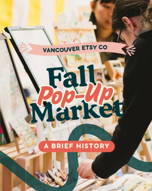 ✨ Did you know that this is our 8th Fall Pop Up? 🥹

Since 2017, we have hosted the Fall Pop Up (minus the COVID years obvs), showcasing Vancouver’s best makers to the community. 
 
Interested in joining the fun? There is still space! Head over to our linkinbio for more details. 💖

🗓️ Sat. Sept. 26 - 11a to 5p
📍 Robson Square Ice Rink, Vancouver
🎟️ Free admission | RSVP to win market cash/merch!
🐶 Pet-friendly and encouraged!

#vancouveretsyco #fallmarket #ShopLocal