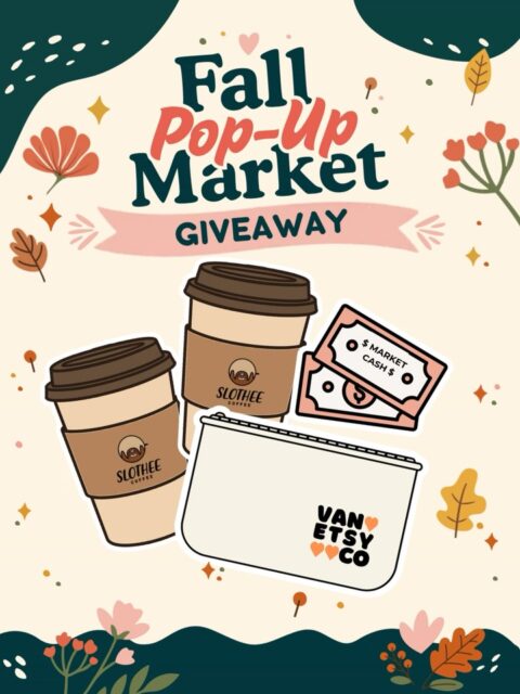 ✨ GIVEAWAY Alert! ✨
We’re giving away 2 coffees from @slothee.coffee $50 market cash + a limited-edition VEC Zipper Pouch
How to enter:
➡️ Follow us + Like this post - 1 entry
➡️ Tag a friend you will take with you - 1 entry per tag per comment – (no entry limit)
⚡ Bonus - Share this post to your stories - 1 entry per (tag us!)
Giveaway ends: Fri, Sept 11 at 11:59pm PT
Winner announced: Soon after!
🗓️ Sat. Sept. 26 - 11a to 5p
📍 Robson Square Ice Rink, Vancouver
🐶 Pet-friendly and fully accessible
🚨PLUS:
→ Free admission
→ Market cash draw every 100 RSVPs
→ Swag for first 50 in line
→ Free activities
→ DIY Workshops
More info in link in bio 🔗
*Prize must be claimed at the event on September 26, 2026. Market cash expires same day. Giveaway not affilliated with Meta.