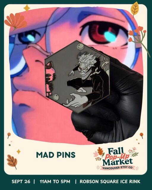 ✨ Meet Miguel from @mad_pins and Sylvia from @zaleskajewelry ✨
〰️MAD Pins is a Vancouver-based fan art brand by artist Miguel Molina, transforming pop culture into clean, minimalist collectible art. Each hand-drawn design distills characters to their essence through expressive black-and-white ink linework. 〰️
💍 Zaleska, we believe that every person deserves to adorn themselves with meaningful jewelry that reflects their own signature style & values. Handmade using precious metals and natural gemstones, all our rings are available in sizes 4 to 15. Come touch, try on and build your perfect stack! 💍
❣️Find @mad_pins and @zaleskajewelry along with 70+ creatives & small shops at the Robson Square Ice Rink in #DowntownVancouver to shop locally designed and/or made in Canada goods, mini makers or sign-up for a workshop!
Comment RSVP for your link to free tickets
🗓️ Sat. Sept. 26 - 11a to 5p
📍 Robson Square Ice Rink, Vancouver
🎟️ Free admission | RSVP to win market cash/merch!
🐶 Pet-friendly and encouraged!
🎟️ Bonus: Every RSVP gets you a chance to win market cash or merch! Plus, we’re doing special draws for every 100 tickets sold!
🚨 First 50 guests in line on event day also get market cash or swag!