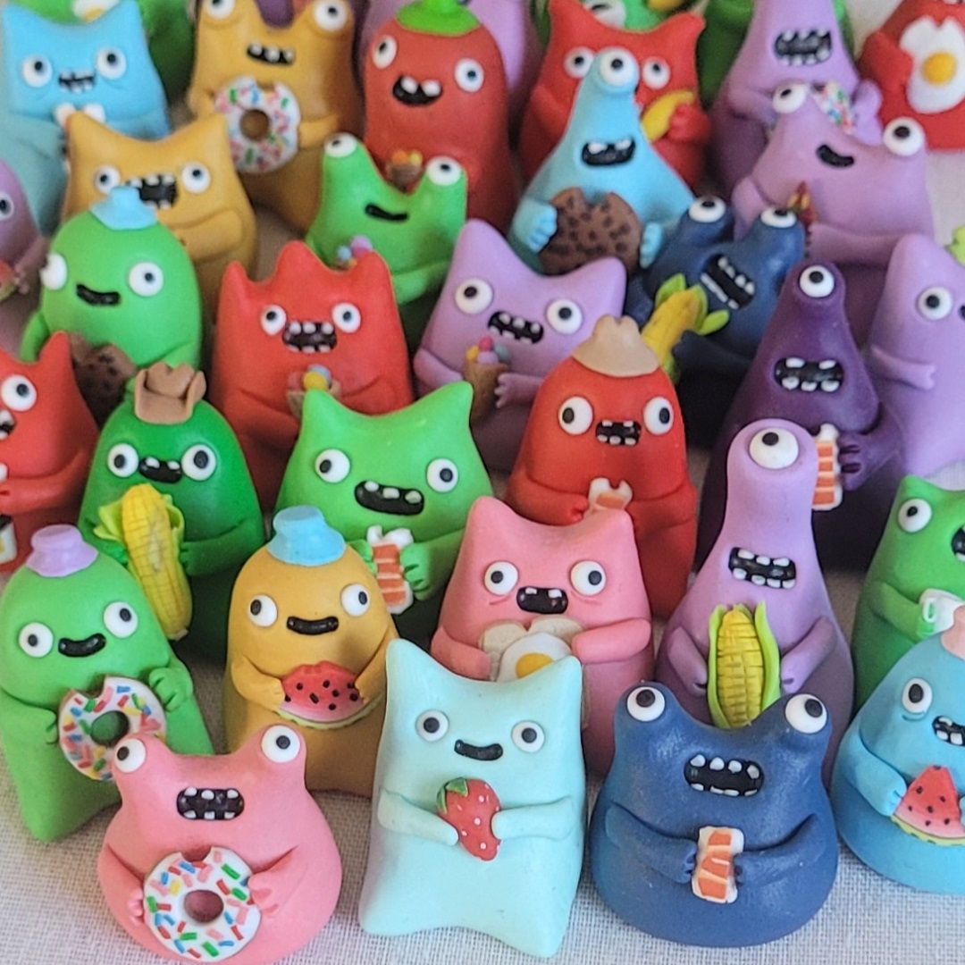 Perching Clay Art